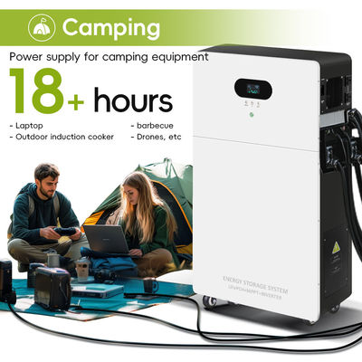 Power station bank All In One Inverter Hybrid Off Grid AC 5kw 10kw 15kw 20kw Solar Lithium LiFePO4 Energy Storage Battery System