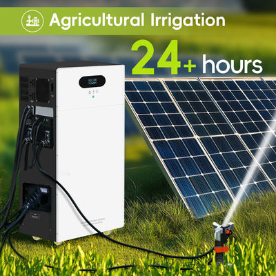 Power station bank All In One Inverter Hybrid Off Grid AC 5kw 10kw 15kw 20kw Solar Lithium LiFePO4 Energy Storage Battery System