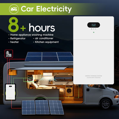 Power station bank All In One Inverter Hybrid Off Grid AC 5kw 10kw 15kw 20kw Solar Lithium LiFePO4 Energy Storage Battery System